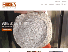 Tablet Screenshot of medinamercantile.com